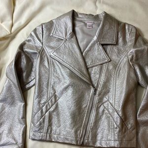 Moto pleather jacket